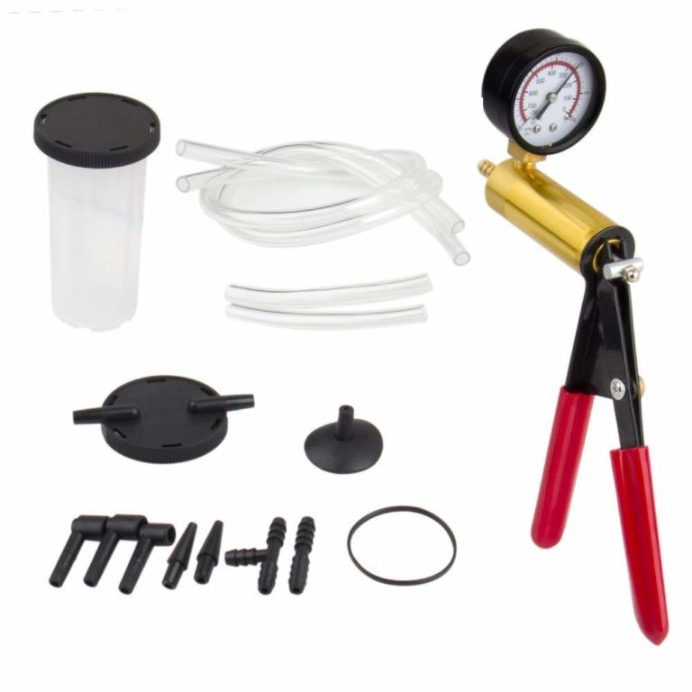 2 In 1 Brake Bleeder Kit & Handheld Vacuum Pump Tester Set For ...